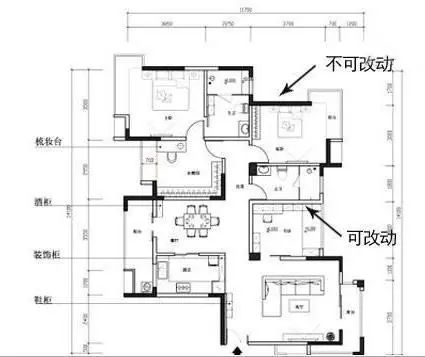 新房裝修除了承重墻，這7處也不能修改