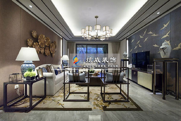 熙璟城-新中式-客廳