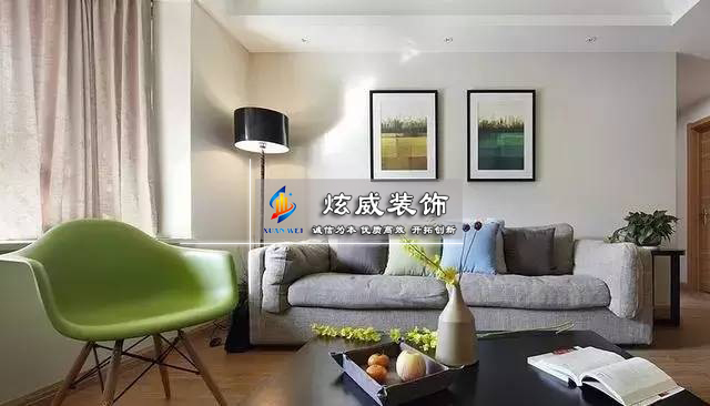 匯雅苑-清新治愈系-客廳沙發(fā)
