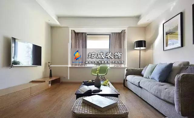 匯雅苑-清新治愈系-客廳