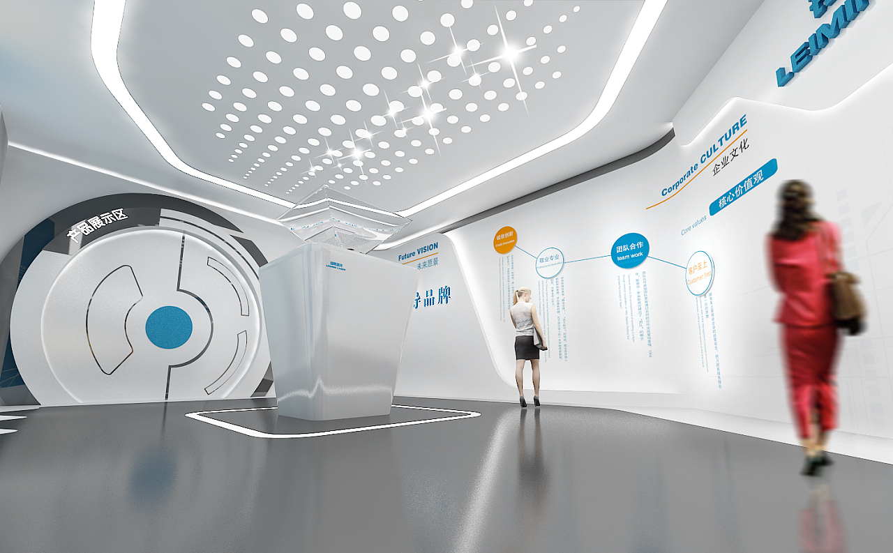 展廳設(shè)計小技巧，打造簡約風(fēng)展廳